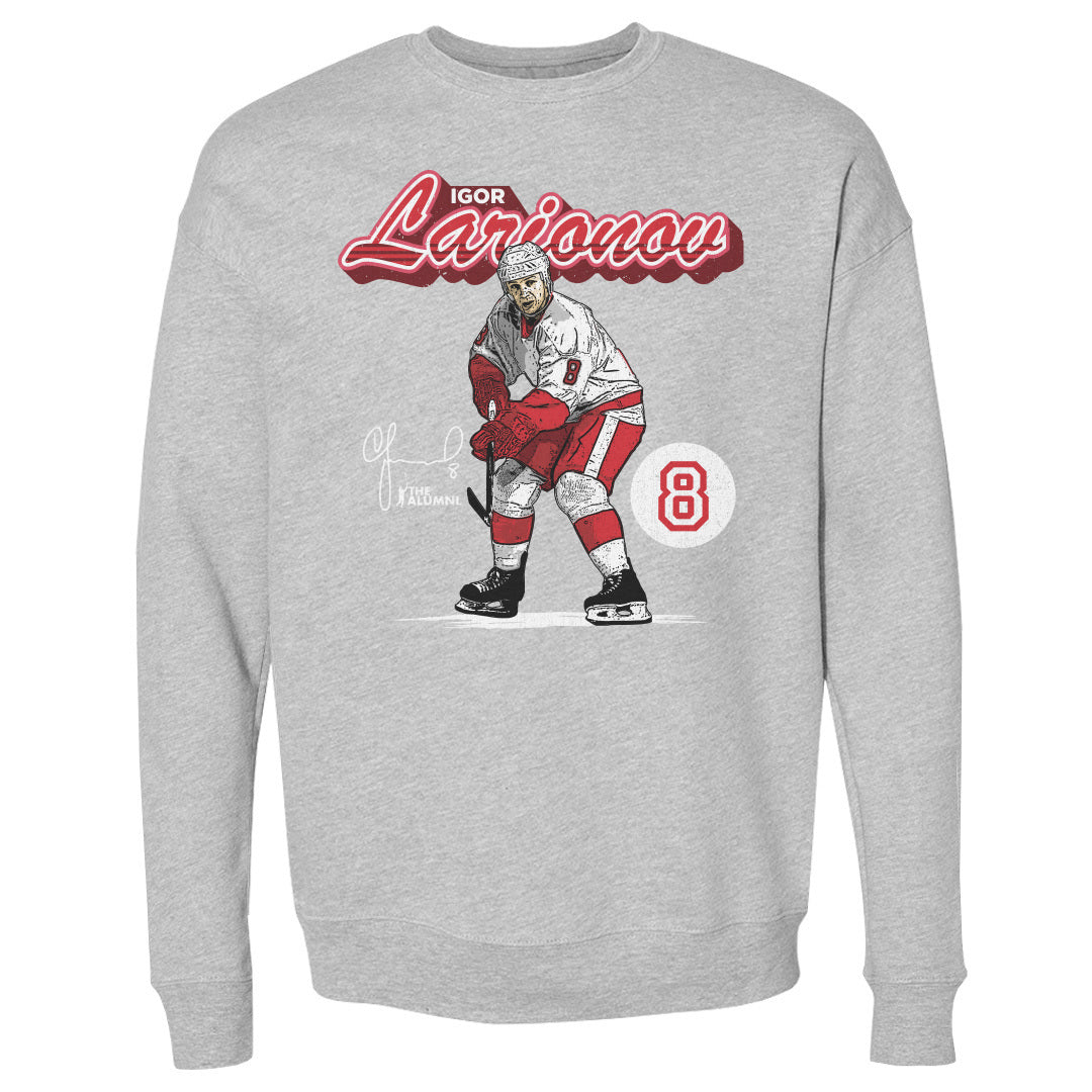 Igor Larionov Men's Crewneck Sweatshirt | 500 LEVEL