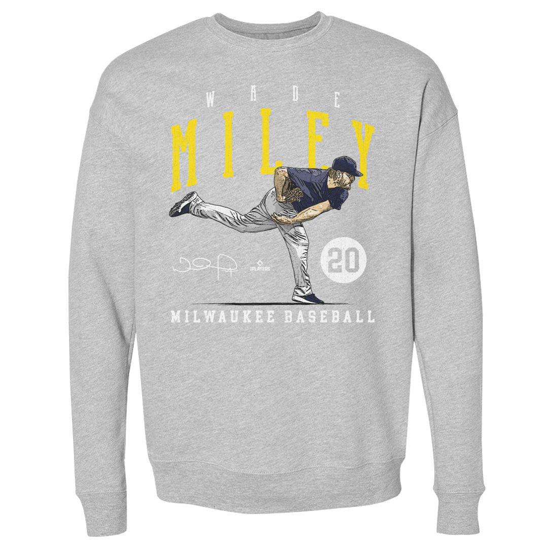 Wade Miley Men&#39;s Crewneck Sweatshirt | 500 LEVEL