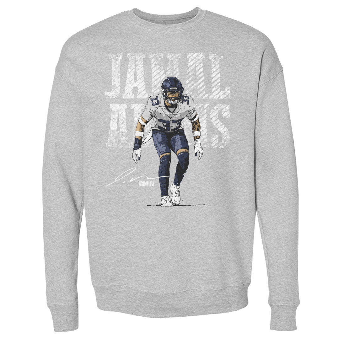 Jamal Adams Men&#39;s Crewneck Sweatshirt | 500 LEVEL