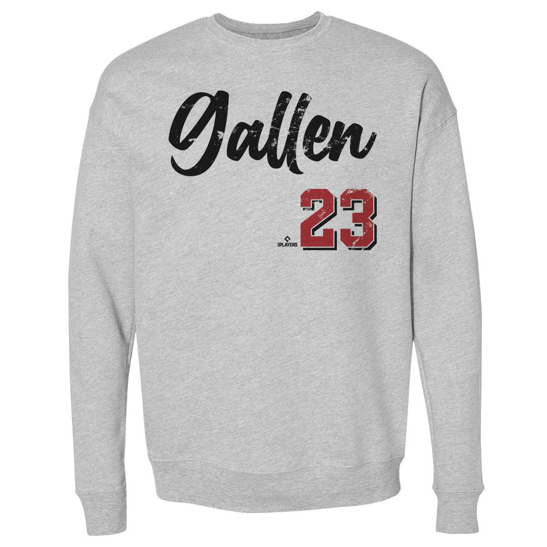 Zac Gallen Men&#39;s Crewneck Sweatshirt | 500 LEVEL