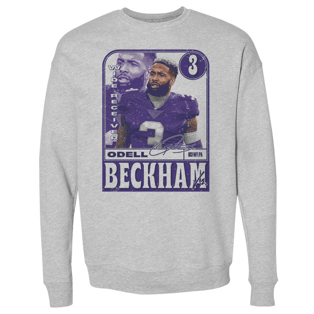 Odell Beckham Jr. Men&#39;s Crewneck Sweatshirt | 500 LEVEL