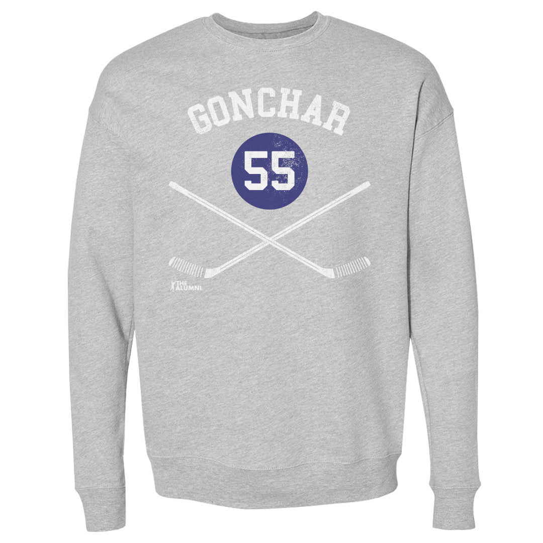 Sergei Gonchar Men&#39;s Crewneck Sweatshirt | 500 LEVEL