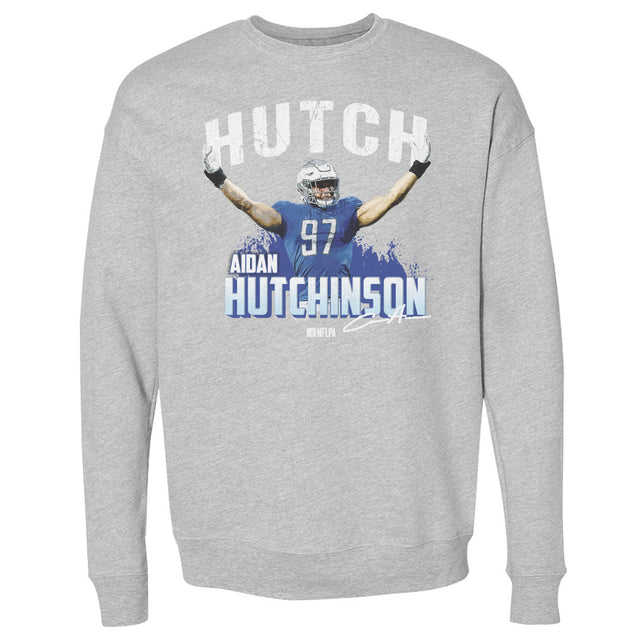 Aidan Hutchinson Men's Crewneck Sweatshirt | 500 LEVEL
