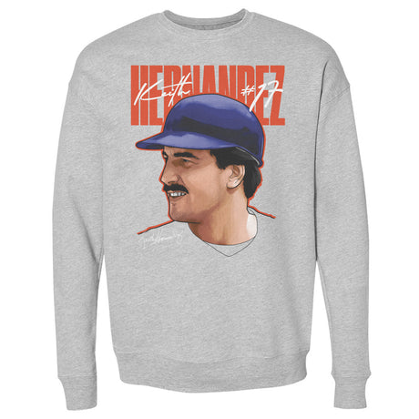 Keith Hernandez Men's Crewneck Sweatshirt | 500 LEVEL