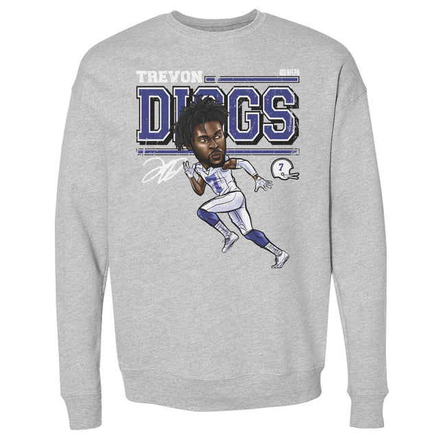 Trevon Diggs Men's Crewneck Sweatshirt | 500 LEVEL