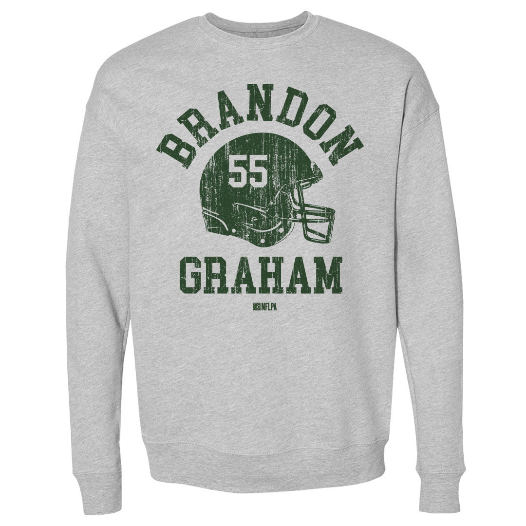 Brandon Graham Men&#39;s Crewneck Sweatshirt | 500 LEVEL