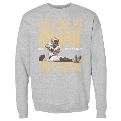 Alvin Kamara Men's Crewneck Sweatshirt | 500 LEVEL
