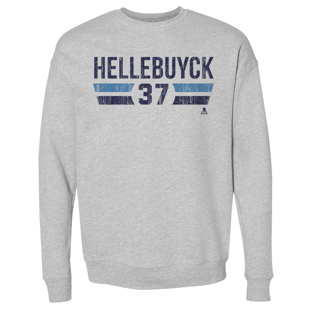 Connor Hellebuyck Men&#39;s Crewneck Sweatshirt | 500 LEVEL