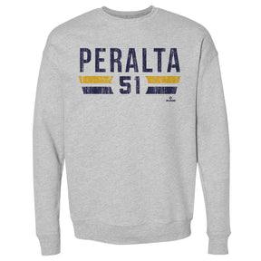 Freddy Peralta Men's Crewneck Sweatshirt | 500 LEVEL