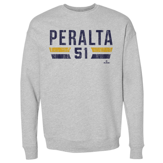 Freddy Peralta Men's Crewneck Sweatshirt | 500 LEVEL