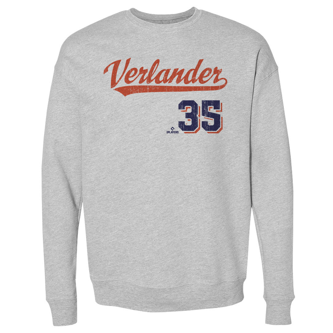Justin Verlander Men&#39;s Crewneck Sweatshirt | 500 LEVEL