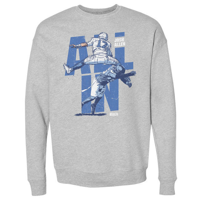 Josh Allen Men's Crewneck Sweatshirt | 500 LEVEL