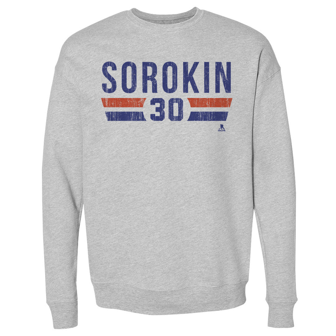 Ilya Sorokin Men's Crewneck Sweatshirt | 500 LEVEL