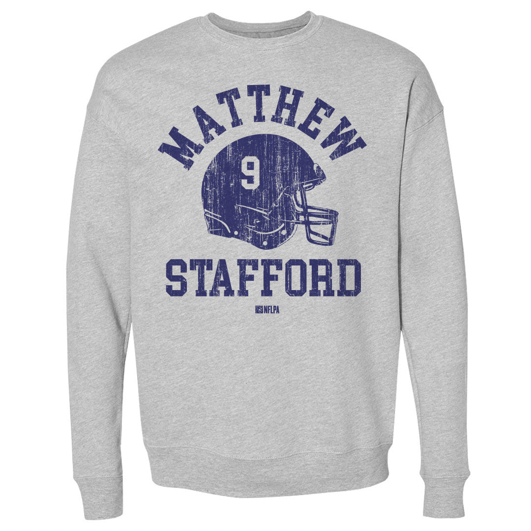 Matthew Stafford Men&#39;s Crewneck Sweatshirt | 500 LEVEL