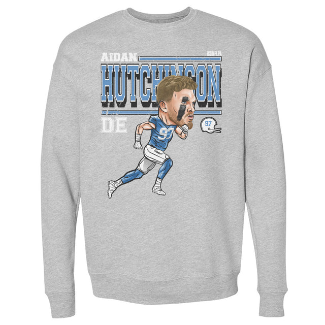 Aidan Hutchinson Men's Crewneck Sweatshirt | 500 LEVEL