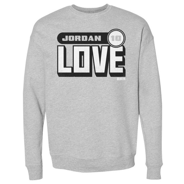 Jordan Love Men's Crewneck Sweatshirt | 500 LEVEL