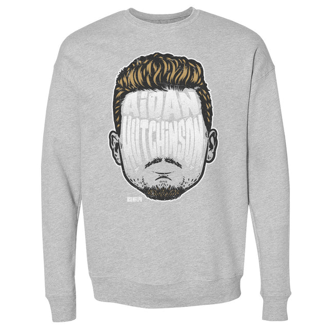 Aidan Hutchinson Men's Crewneck Sweatshirt | 500 LEVEL