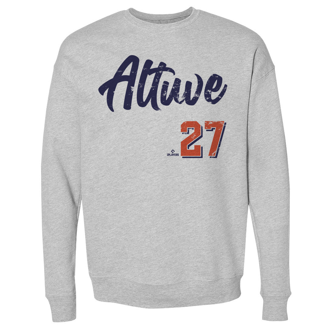 Jose Altuve Men's Crewneck Sweatshirt | 500 LEVEL