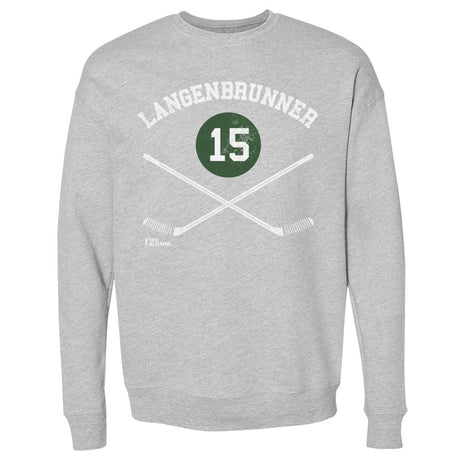Jamie Langenbrunner Men's Crewneck Sweatshirt | 500 LEVEL