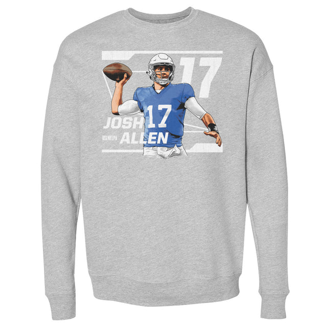 Josh Allen Men's Crewneck Sweatshirt | 500 LEVEL