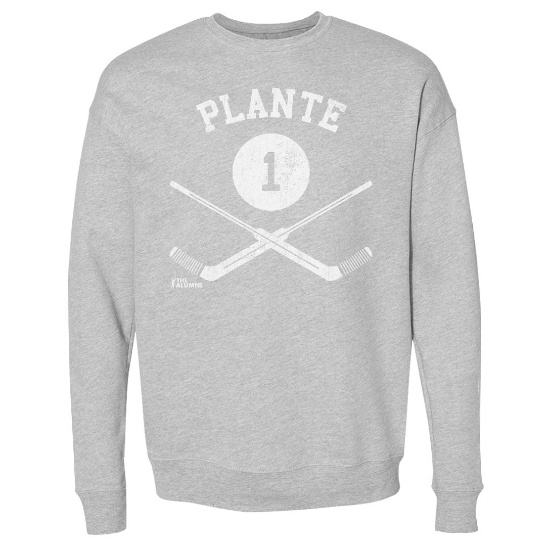 Jacques Plante Men&#39;s Crewneck Sweatshirt | 500 LEVEL