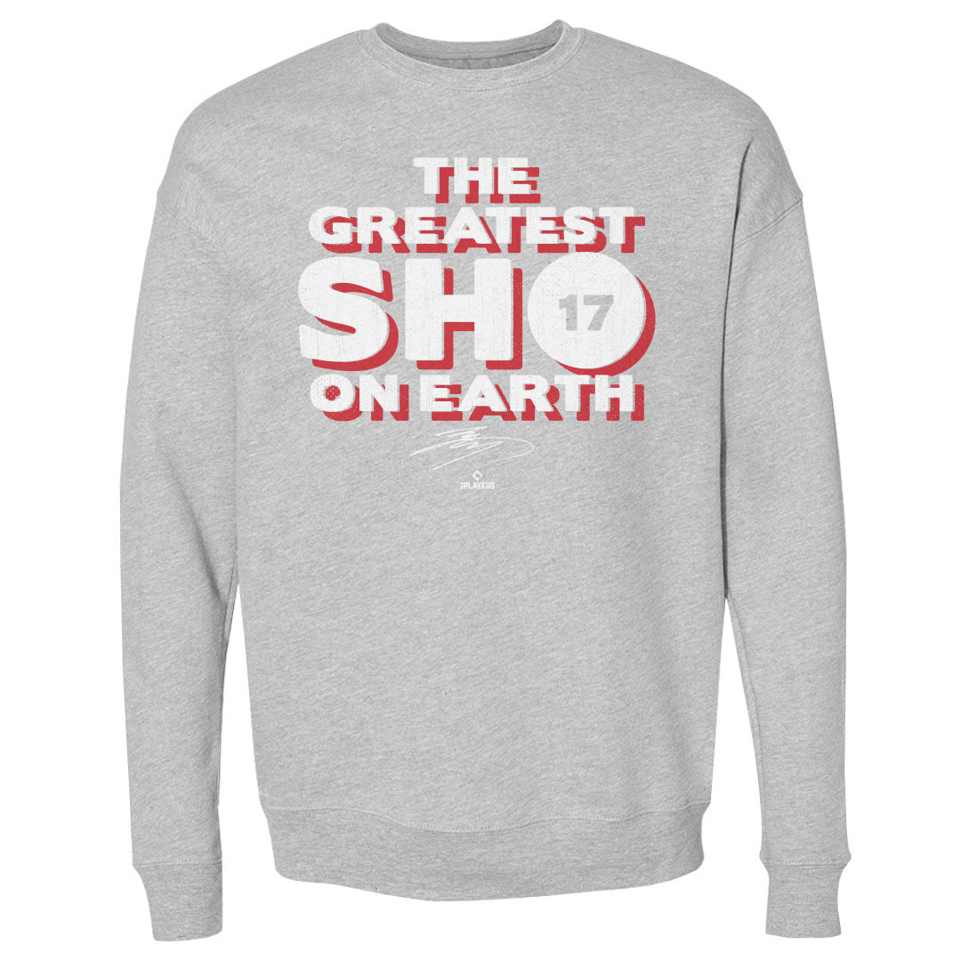 Shohei Ohtani Men&#39;s Crewneck Sweatshirt | 500 LEVEL