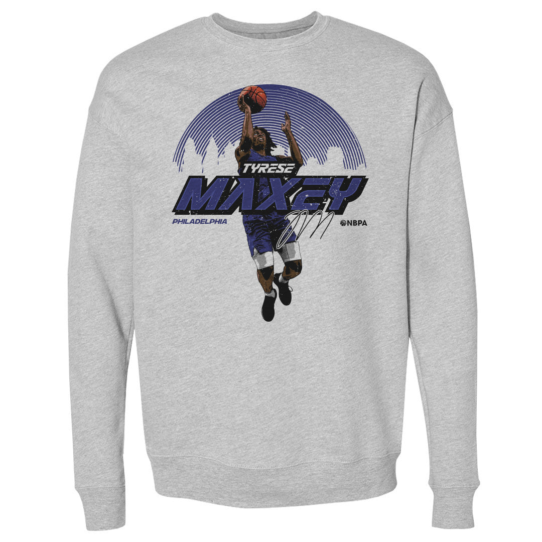 Tyrese Maxey Men's Crewneck Sweatshirt | 500 LEVEL
