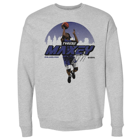 Tyrese Maxey Men's Crewneck Sweatshirt | 500 LEVEL