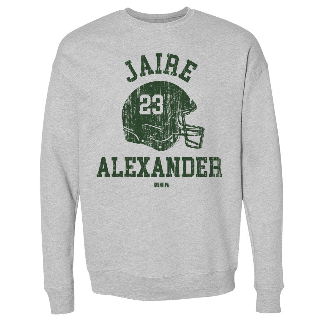 Jaire Alexander Men&#39;s Crewneck Sweatshirt | 500 LEVEL