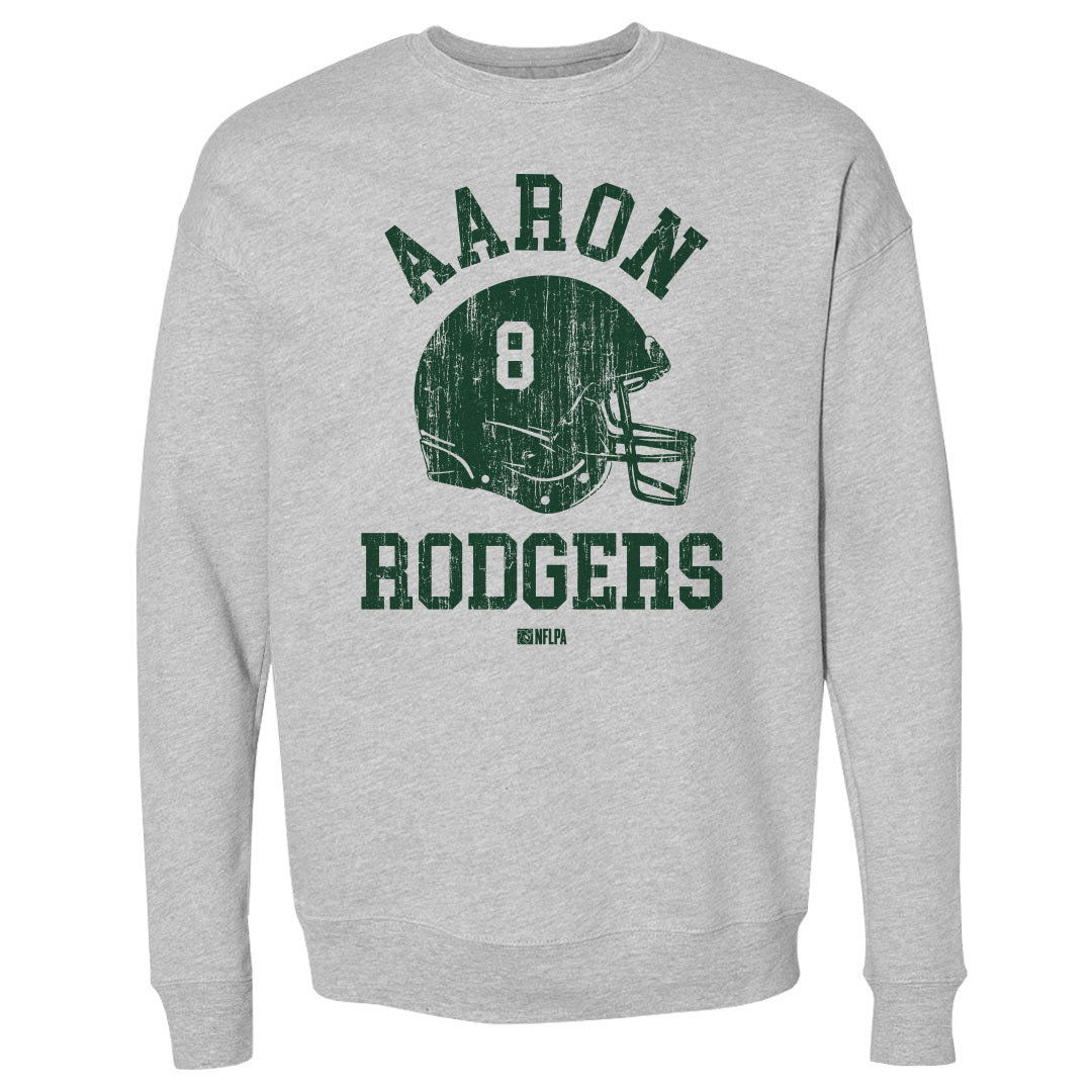 Aaron Rodgers Men&#39;s Crewneck Sweatshirt | 500 LEVEL