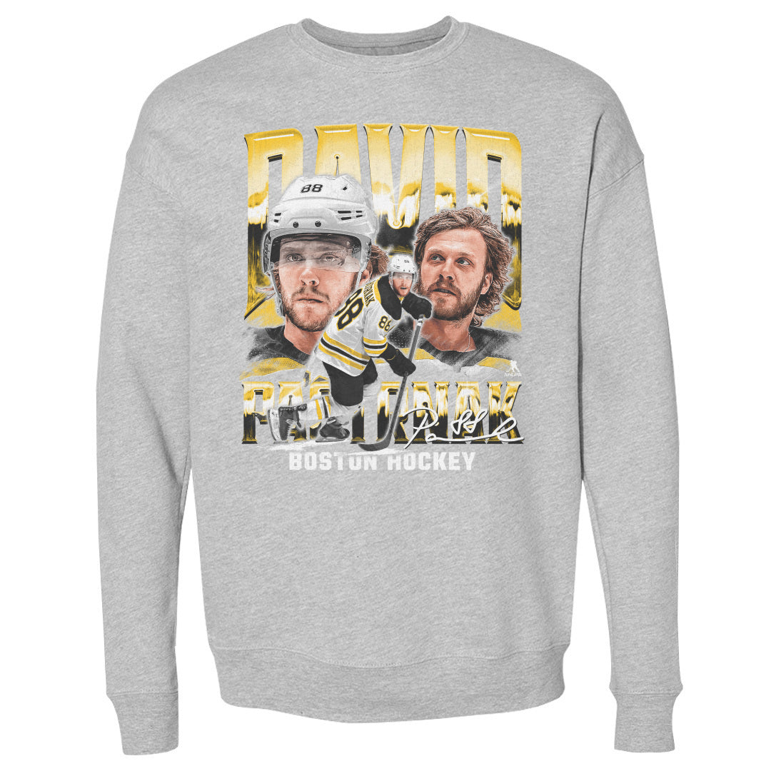 David Pastrnak Men's Crewneck Sweatshirt | 500 LEVEL