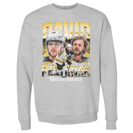 David Pastrnak Men's Crewneck Sweatshirt | 500 LEVEL