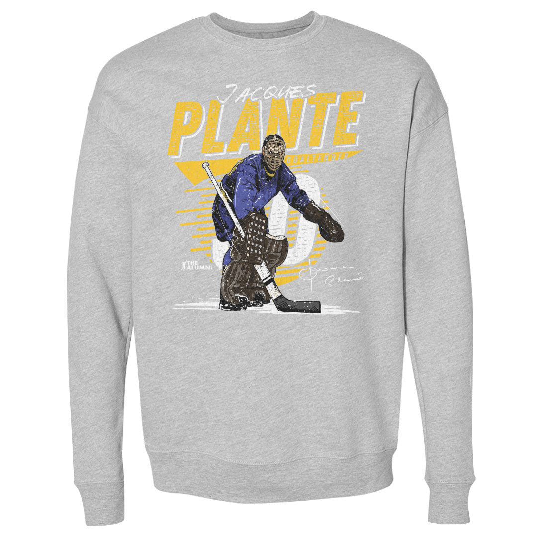 Jacques Plante Men's Crewneck Sweatshirt | 500 LEVEL