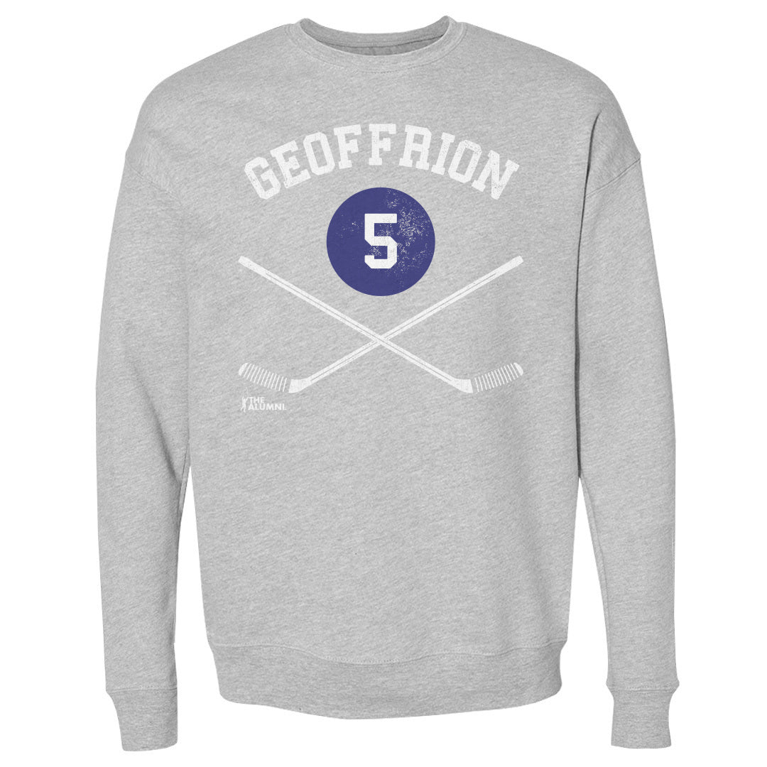 Bernie Geoffrion Men&#39;s Crewneck Sweatshirt | 500 LEVEL
