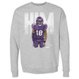 Justin Jefferson Men's Crewneck Sweatshirt | 500 LEVEL