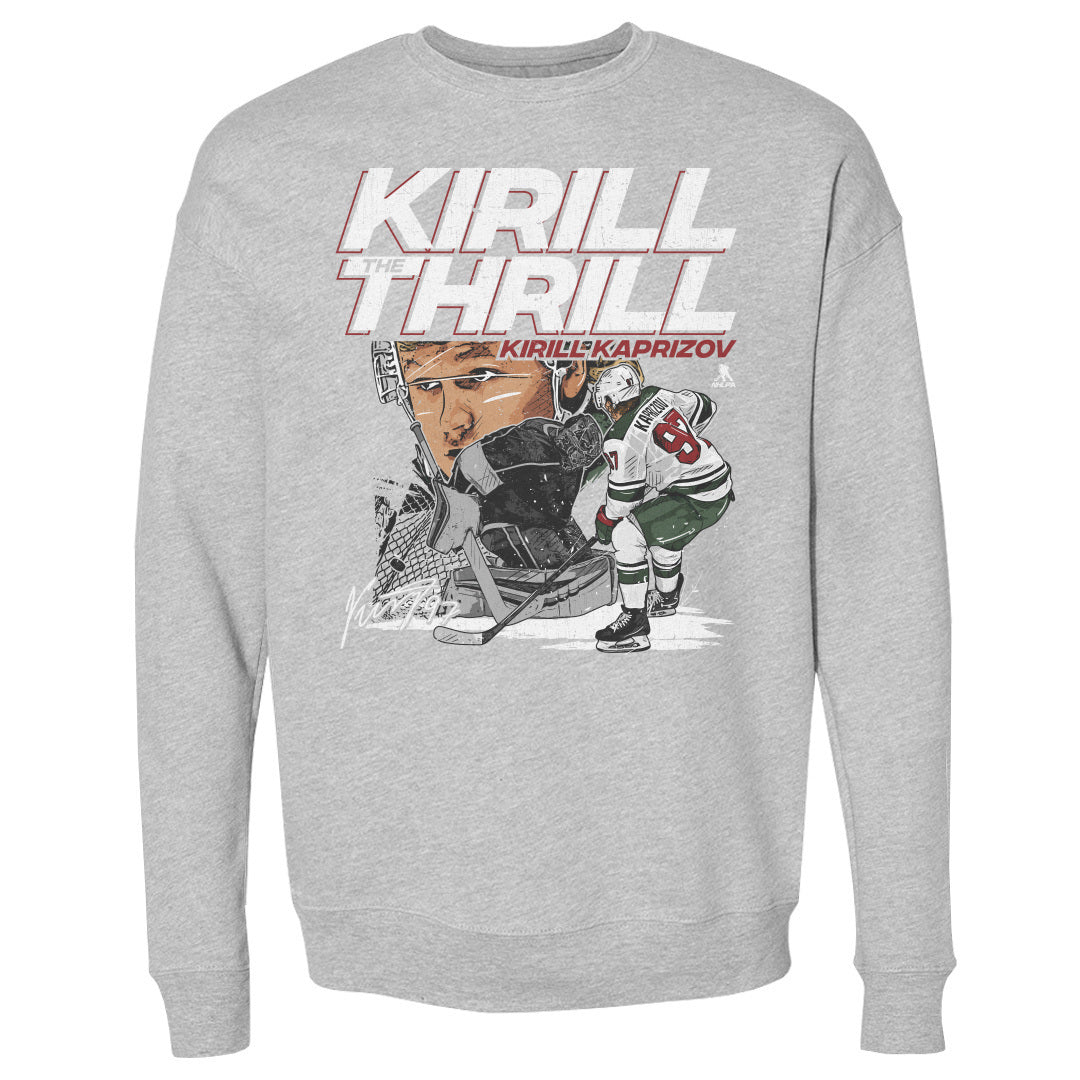Kirill Kaprizov Men's Crewneck Sweatshirt | 500 LEVEL