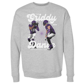 Justin Jefferson Men's Crewneck Sweatshirt | 500 LEVEL