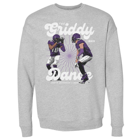 Justin Jefferson Men's Crewneck Sweatshirt | 500 LEVEL