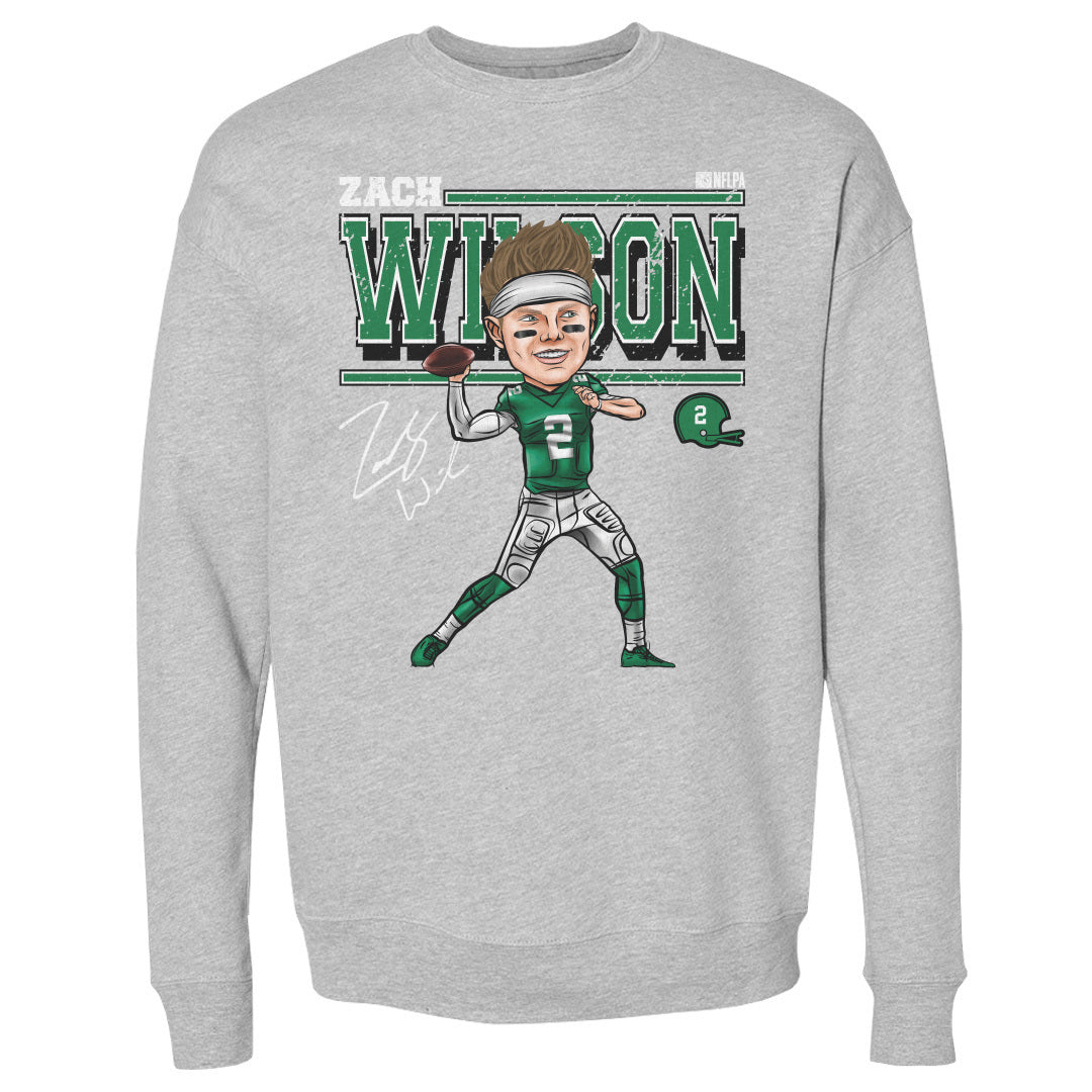 Zach Wilson Men&#39;s Crewneck Sweatshirt | 500 LEVEL