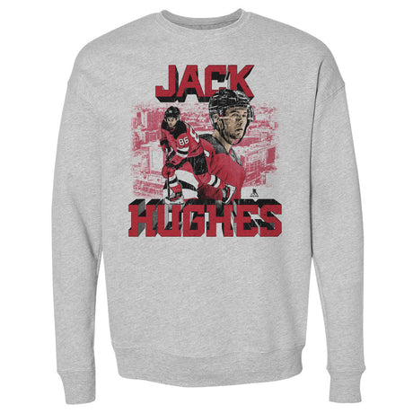 Jack Hughes Men's Crewneck Sweatshirt | 500 LEVEL