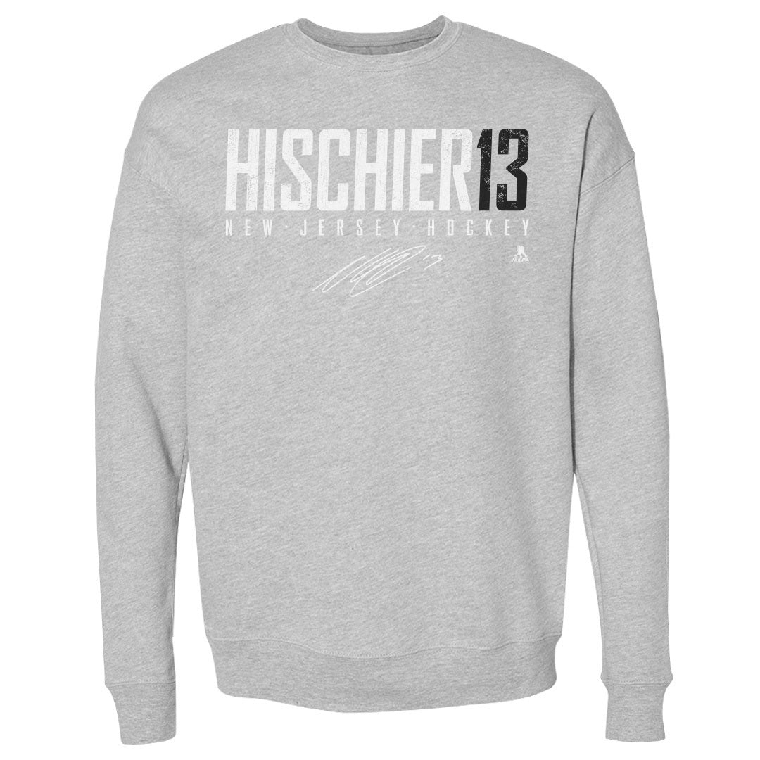 Nico Hischier Men&#39;s Crewneck Sweatshirt | 500 LEVEL