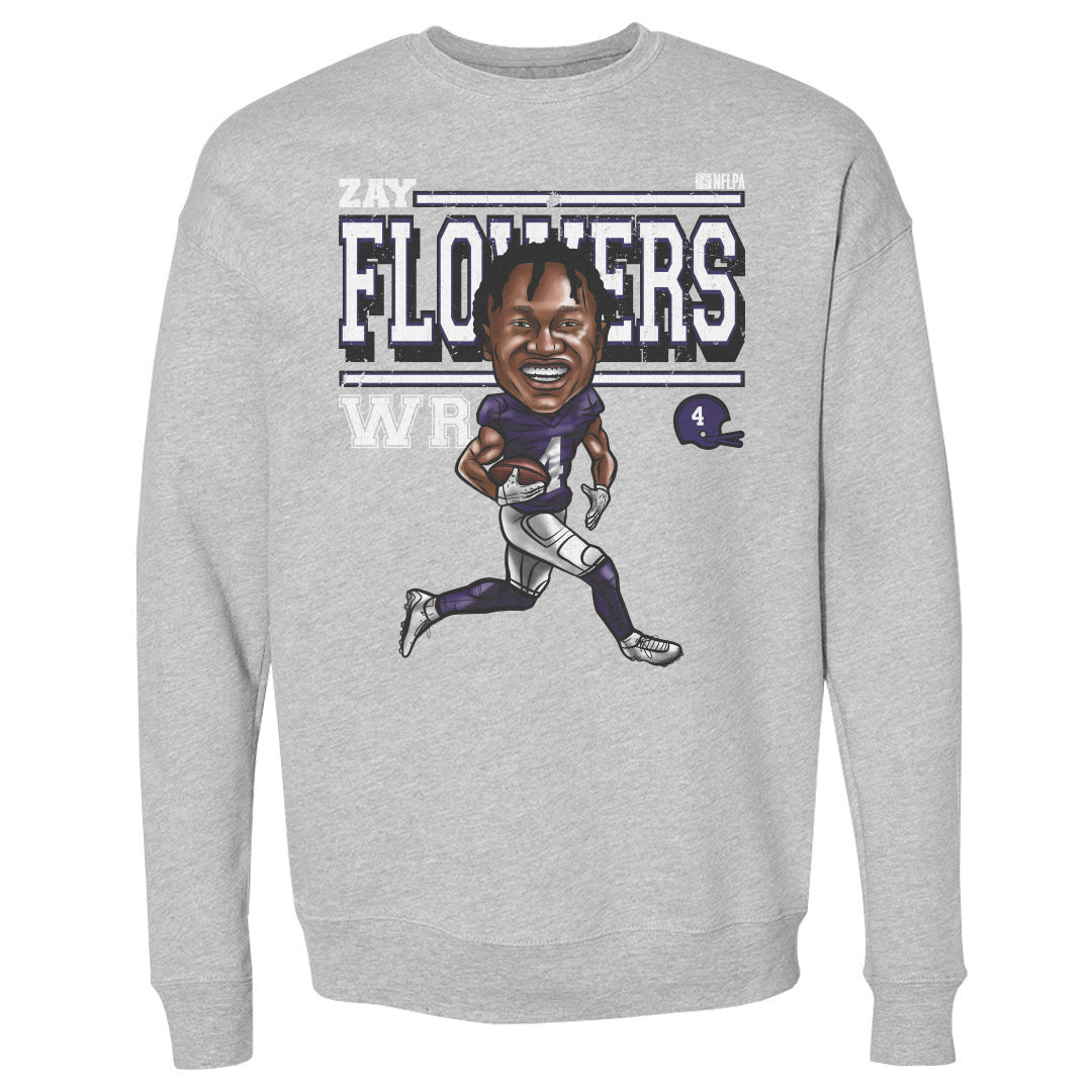 Zay Flowers Men's Crewneck Sweatshirt | 500 LEVEL