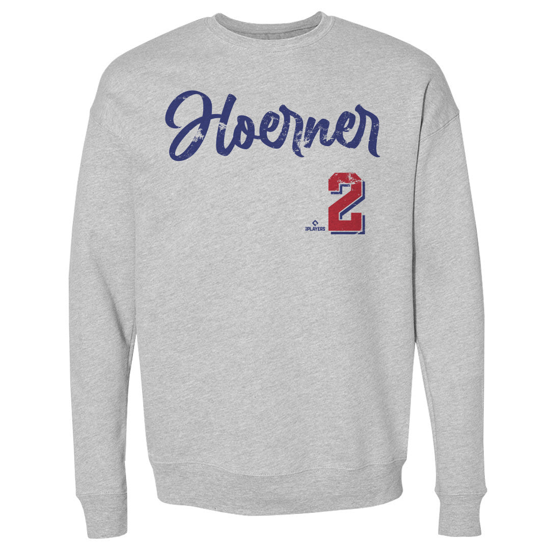 Nico Hoerner Men&#39;s Crewneck Sweatshirt | 500 LEVEL