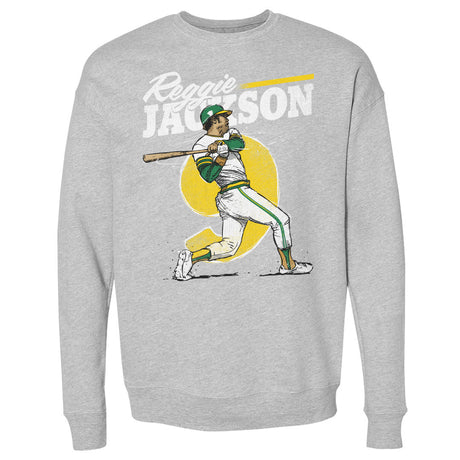 Reggie Jackson Men's Crewneck Sweatshirt | 500 LEVEL
