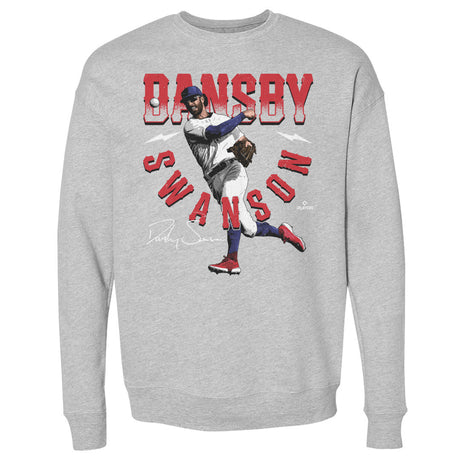 Dansby Swanson Men's Crewneck Sweatshirt | 500 LEVEL