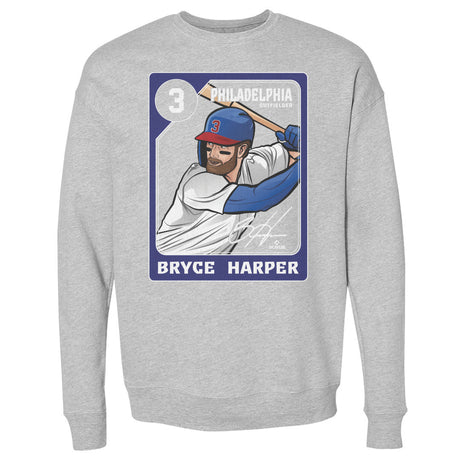 Bryce Harper Men's Crewneck Sweatshirt | 500 LEVEL