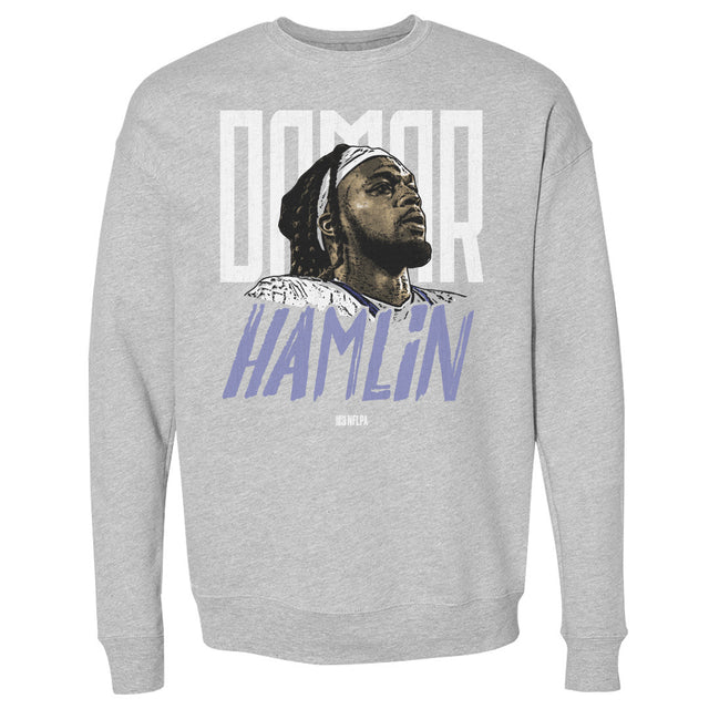 Damar Hamlin Men's Crewneck Sweatshirt | 500 LEVEL