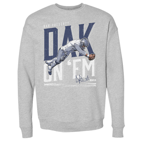 Dak Prescott Men's Crewneck Sweatshirt | 500 LEVEL
