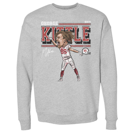 George Kittle Men's Crewneck Sweatshirt | 500 LEVEL