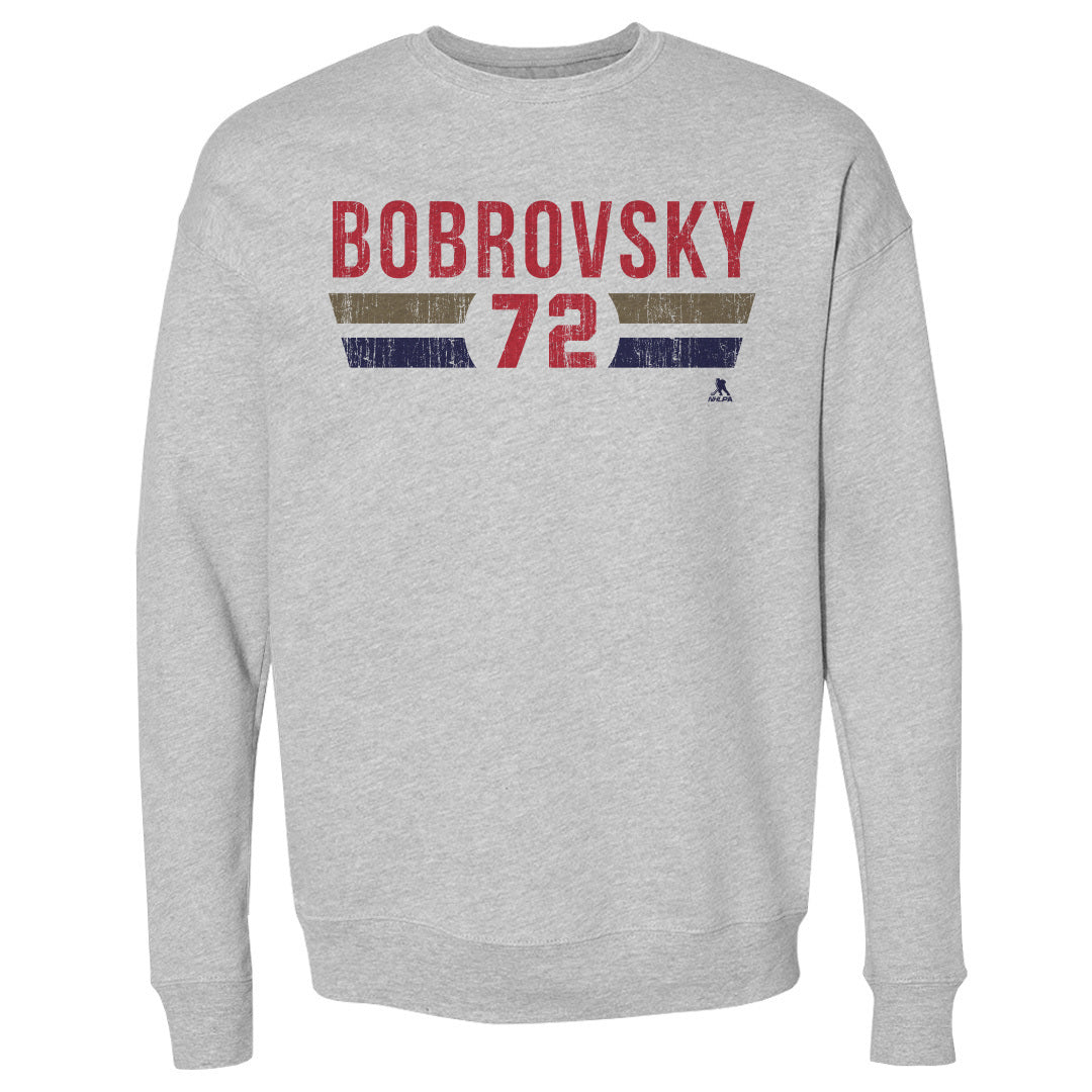 Sergei Bobrovsky Men&#39;s Crewneck Sweatshirt | 500 LEVEL